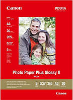 Canon Бумага Canon A3 Photo Paper Plus PP-201, 20 л.