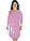 Нічна сорочка жіноча тепла 03288 Мікс котон начос, фото 2