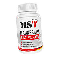 Бисглицинат магния Б6 MST Magnesium Bisglycinate With Vitamin B6 90 капсул