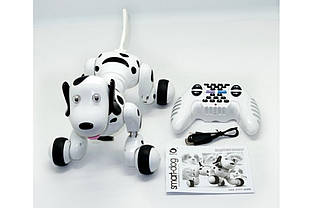 Інтерактивний собака на радіокеруванні 777-338, 2 кольори, 18 функцій, зі світловими та звуковими ефектами