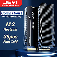 Радиатор алюминиевый JEYI Godfins Gen 1 для SSD M2 2280 SBB