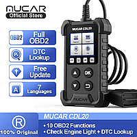 Автосканер MUCAR CDL20 мультимарковый универсальный OBD2 сканер SBB