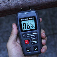 Цифровий вимірювач вологості деревини, вологомір BSIDE EMT01 SBB