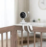 Бездротова камера з гнучким кріпленням відеоняня SMART Wi-Fi 2mp для дитячого + нічне знімання та зворотний зв'язок