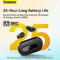 Беспроводные наушники Baseus Bowie EZ10 Black TWS Bluetooth 5.3 SBB