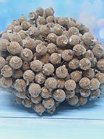 Калина (ягода) в сахаре 12 мм, цвет -золото, 1 пучок (38-40 ягод)