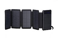 2E Портативное зарядное устройство Power Bank Solar 8000mAh Black