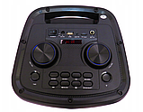 Портативна Bluetooth колонка з радіо, мікрофоном та караоке Bass Polska BH 15946, фото 3