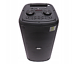 Портативна Bluetooth колонка з радіо, мікрофоном та караоке Bass Polska BH 15946, фото 8