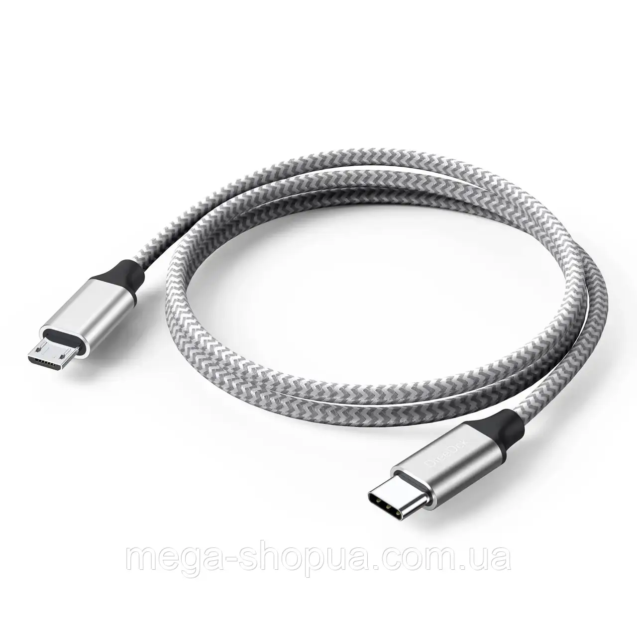 Кабель для заряджання телефона смартфона Nomi Type-C — micro USB 2 м. Зарядний дріт шнур Тайп C на мікро ЮСБ