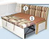 Кухонний кут Етюд розкладний (FM/ФМ) 2000х1300х670 h880 (2кат), фото 5