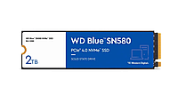 WD 2TB M.2 PCIe Gen4 NVMe Blue SN580 (WDS200T3B0E)