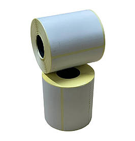 Термоетикетки самоклеючі ECO 101×101.5 мм, 500 шт/рулон — для термопринтера