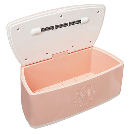 Ультрафіолетовий стерилізатор MB-999 UV Disinfection Box для інструментів, рожевий із кнопкою, фото 3