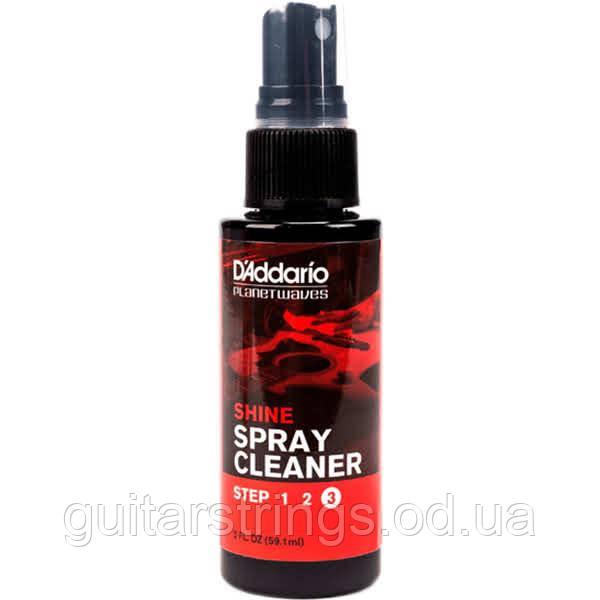 D'Addario PW-PL-03S Step 3 Shine Spray Cleaner - фото 1 - id-p2069334866