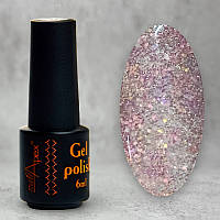 Гель-лак для нігтів світловідбиваючий NailApex Gel Polish №490, 6 мл