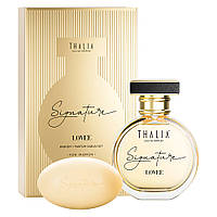 Жіночий парфумерний набір EDP+мило Lovee THALIA Signature, 50 мл+100 г ED