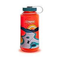 Пляшка для води Nalgene® Wide Mouth Sustain Water Bottle 0.95L - Pomegranate