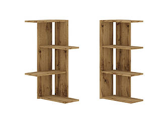 Полиця навісна 15 кутова