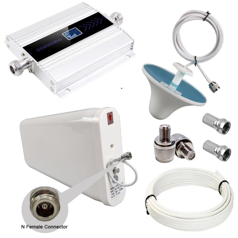 Репітер підсилювач мобільного зв'язку і інтернету GSM mini 900 МГц 2G 4G LTE (10/3 дБі), фото 1