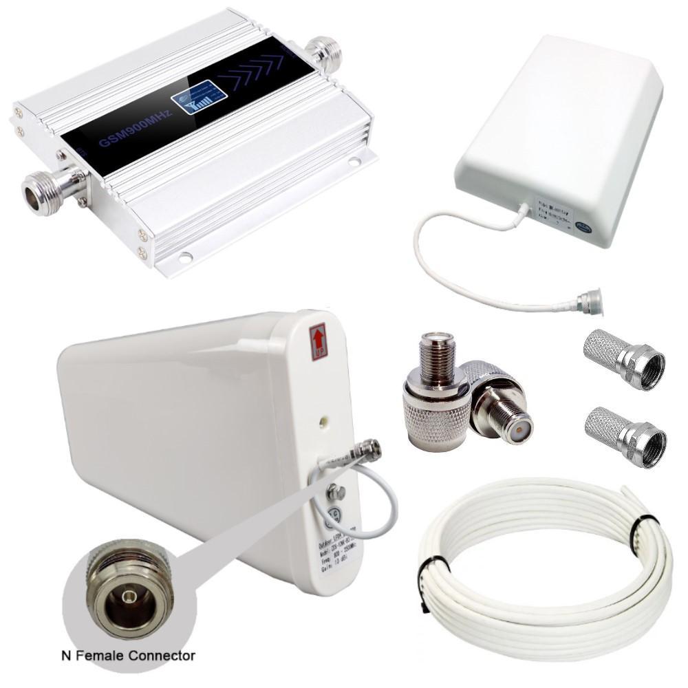 Репітер підсилювач мобільного зв'язку і інтернету GSM mini 900 МГц 2G 4G LTE (10/8 дБі), фото 1