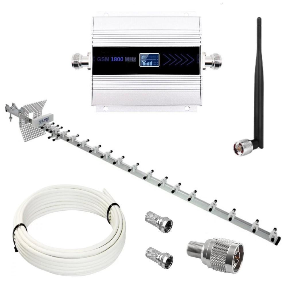 Репітер підсилювач мобільного зв'язку і інтернету GSM mini 1800 МГц 4G (20/I дБі), фото 1