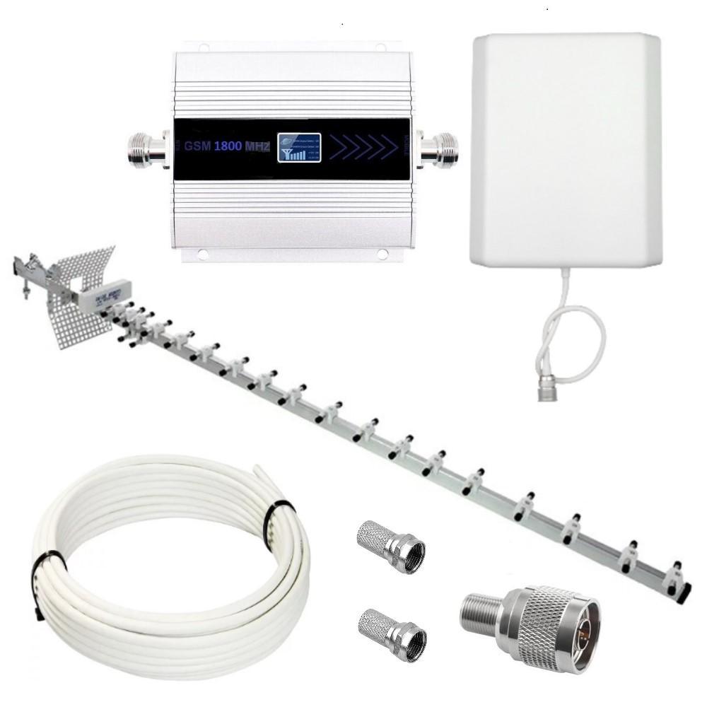 Репітер підсилювач мобільного зв'язку і інтернету GSM mini 1800 МГц 2G 4G LTE (20/8 дБі), фото 1