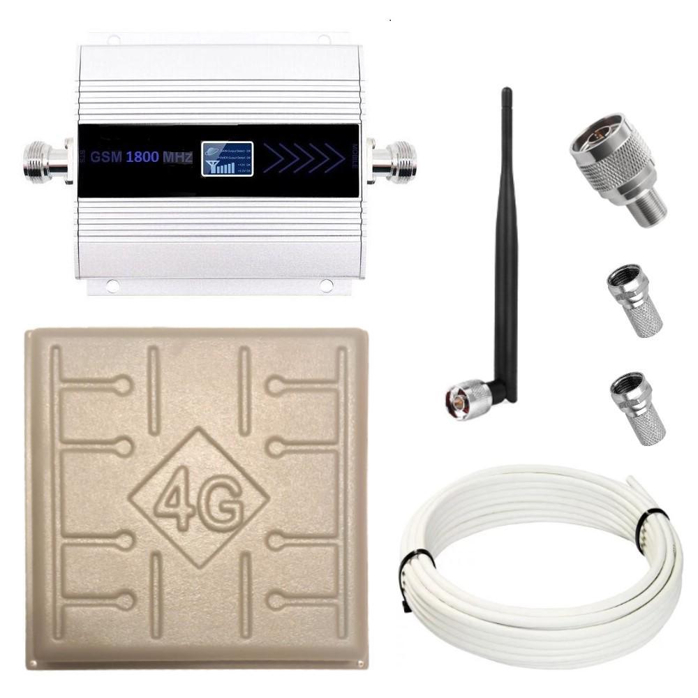 Репітер підсилювач мобільного зв'язку та інтернету GSM mini 1800 МГц 4G LTE (17/I дБі), фото 1