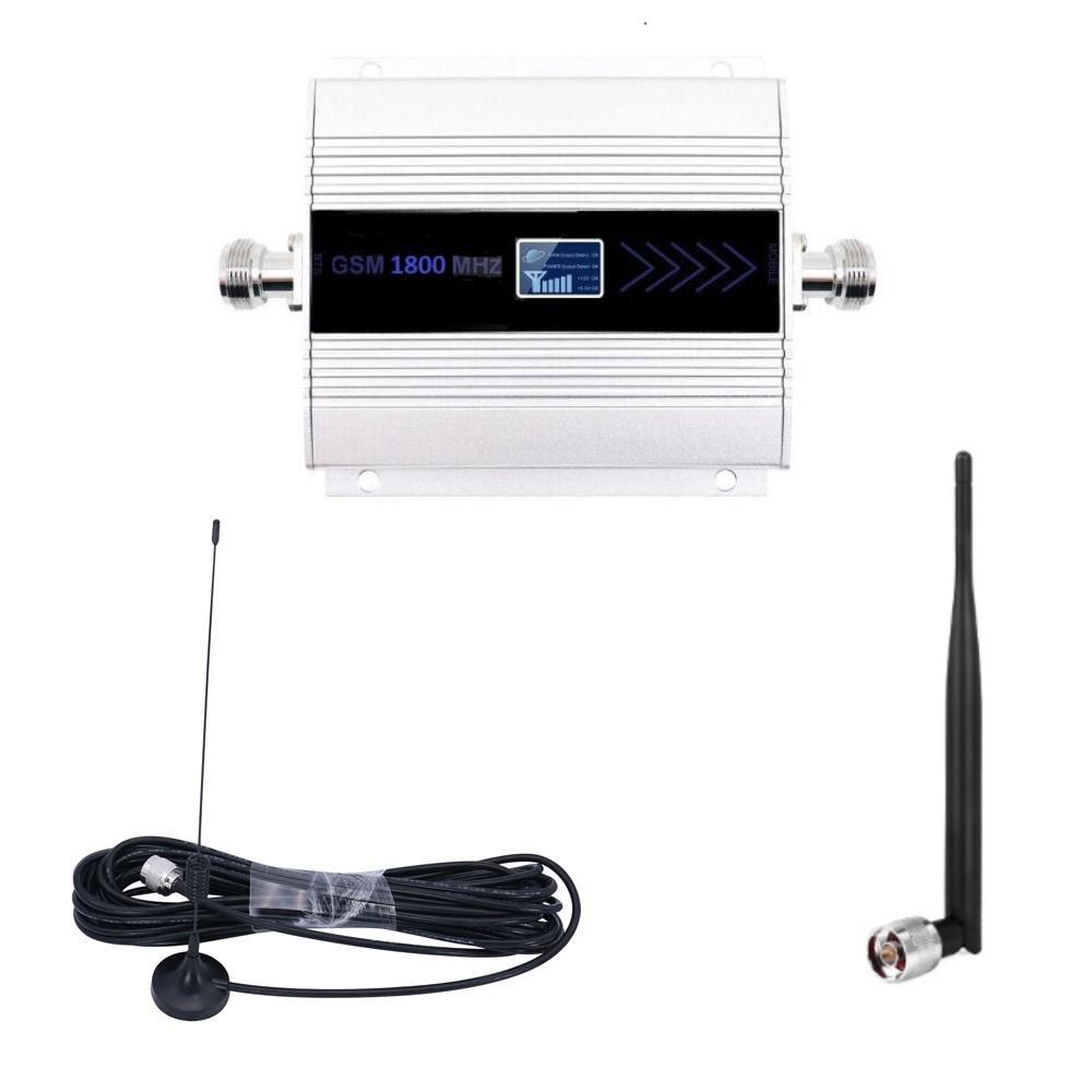 Репітер підсилювач мобільного зв'язку, інтернету GSM mini 1800 МГц 2G 4G LTE (комплект + всеспрямовані антени), фото 1