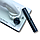 Тертка шліфувальна пластикова 9/22,5 см Fixed Head Emery Trowel, біла (309), фото 6