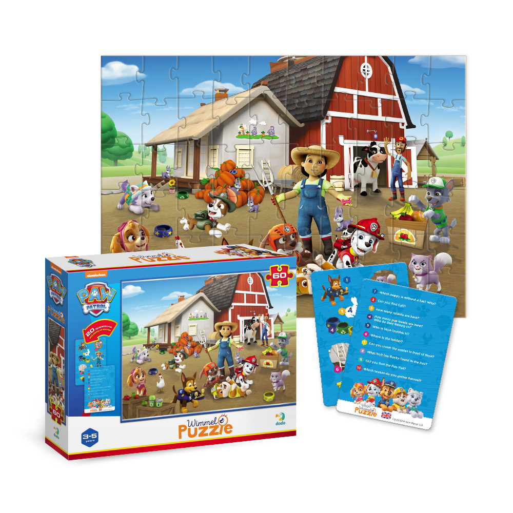 Віммельпазл Dodo Paw Patrol На фермі (60 дет.) 200452