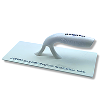 Тертка штукатурна пластикова 12,5/28 см Ready Plaster Trowel Open Handle, біла (331)