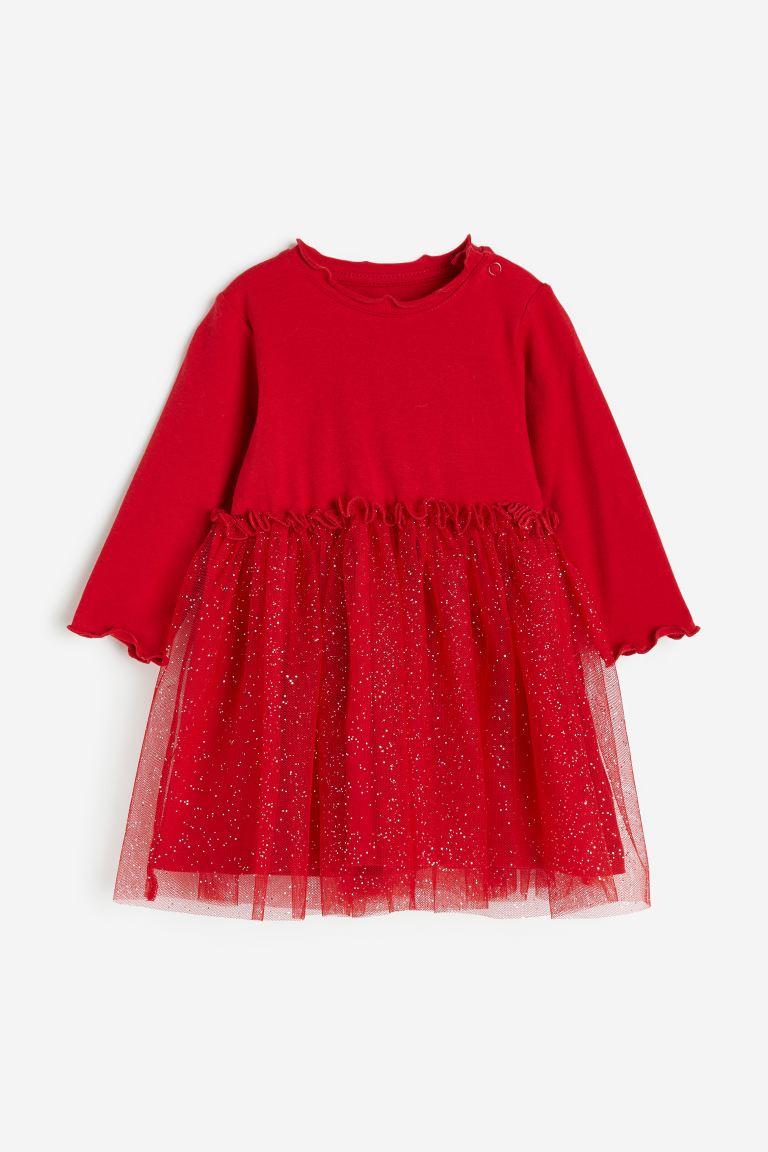 Сукня фатинова червона H&M 86см