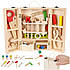 Дитяча іграшка ящик + дитячий набір дерев'яних інструментів, фото 2