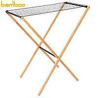 Сушарка для білизни підлогова Casa Si Bamboo Dryer S Braun (CS92303W06)