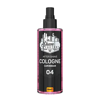 Одеколон після гоління The Shave Factory 04 Caribbean з розпилювачем 250мл