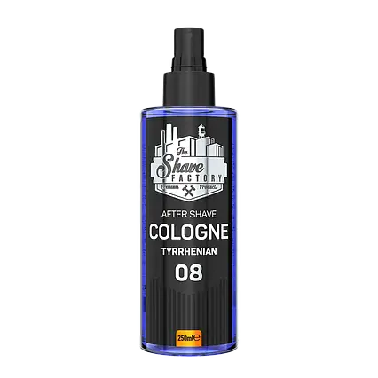 Одеколон після гоління The Shave Factory 08 Tyrrhenian з розпилювачем 250мл