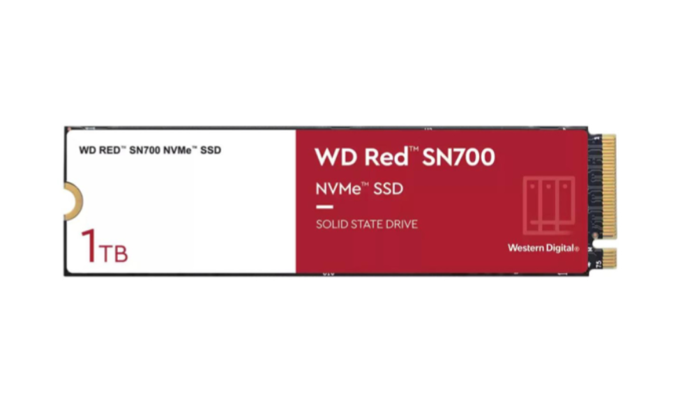 WD 1TB M.2 PCIe NVMe Red SN700 ( WDS100T1R0C)