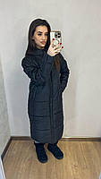 Жіноча зимова куртка-пальто з капюшоном, фото 8