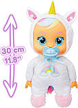 Лялька Плакса Нічник Єдиноріг Дрімі Мрійник 30 см Cry Babies Goodnight Dreamy Sleepy Time Baby Doll, фото 3