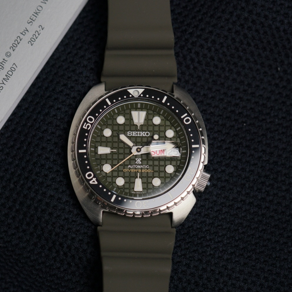 Seiko SRPE05 Prospex KING Turtle Green Diver Automatic