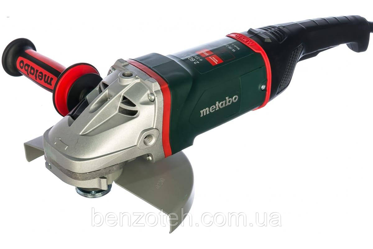 Кутова шліфувальна машина велика Metabo W26-230MVT, фото 1