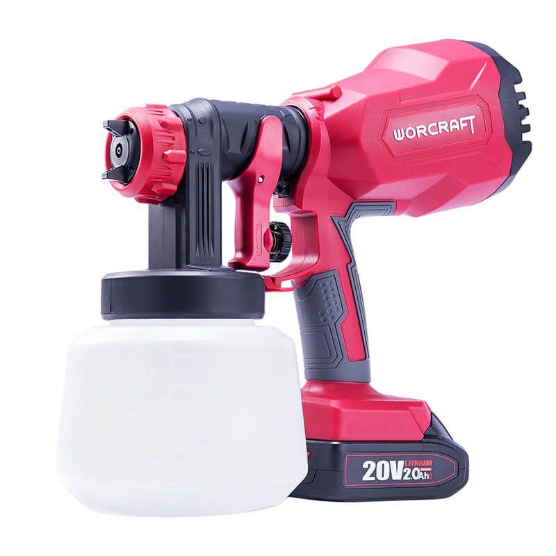 Акумуляторний фарбопульт WORCRAFT CSG-S20LiA, фото 1