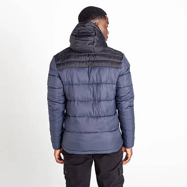 Куртка чоловіча зимова Dare 2B Hot Shot Hooded Baffled Jacket M Ebony Grey/Black, фото 4