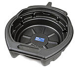 Піддон для зливу мастила та технічних рідин, ємність пластикова кругла 8 л Bass Polska 2830, фото 4