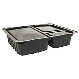 Соусники з кришкою на 3 поділки 800 шт ПС-66Дч, фото 2