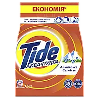 Пральний порошок Tide автомат 3,6кг Альпійська свіжість Аква-Пудра