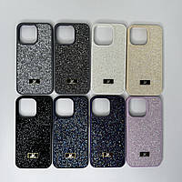 Чохол Swarovski з мягкою мікрофіброю для iPhone iPhone 13 Pro, Dark Gray