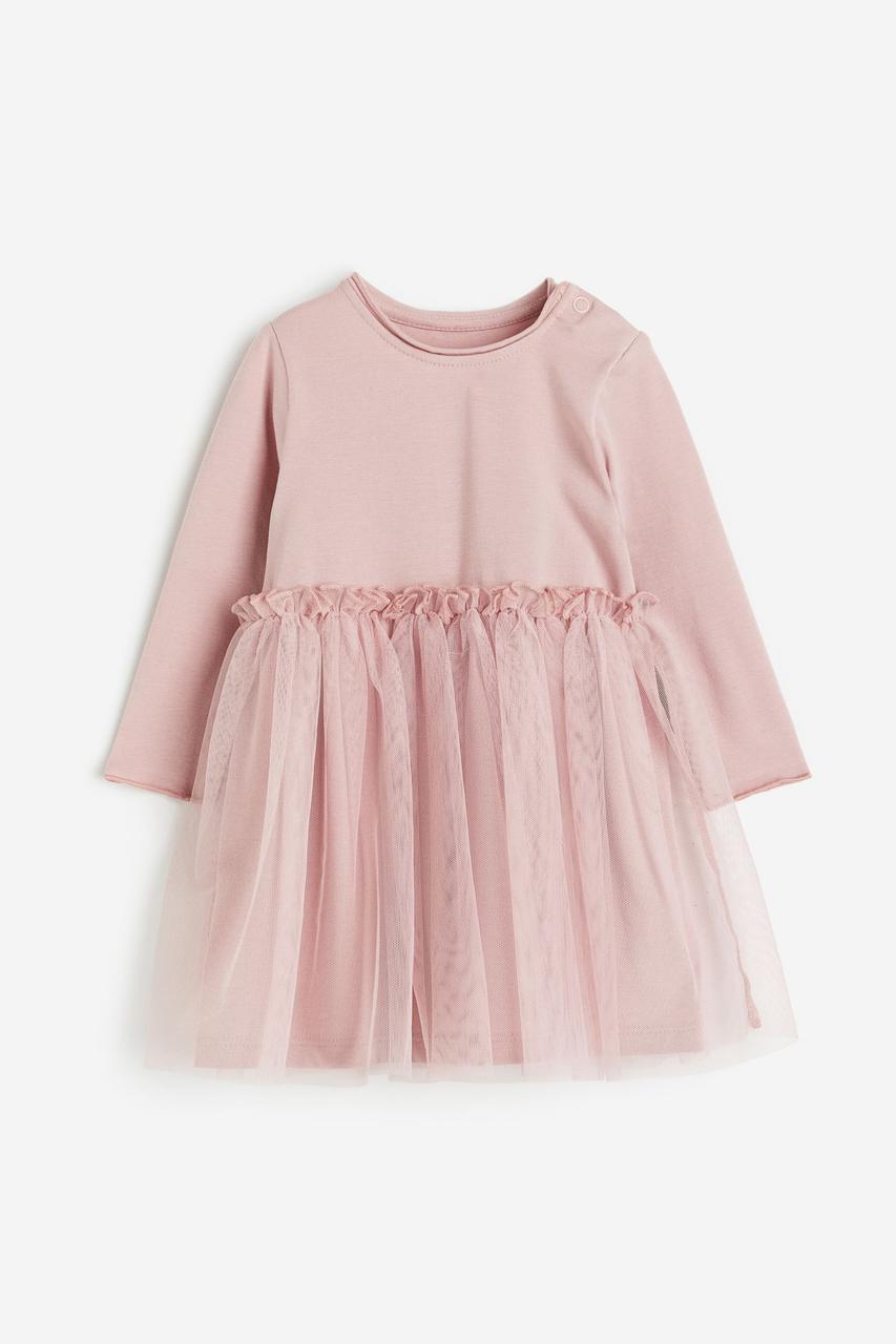 Сукня фатинова світло-рожева H&M 80cм