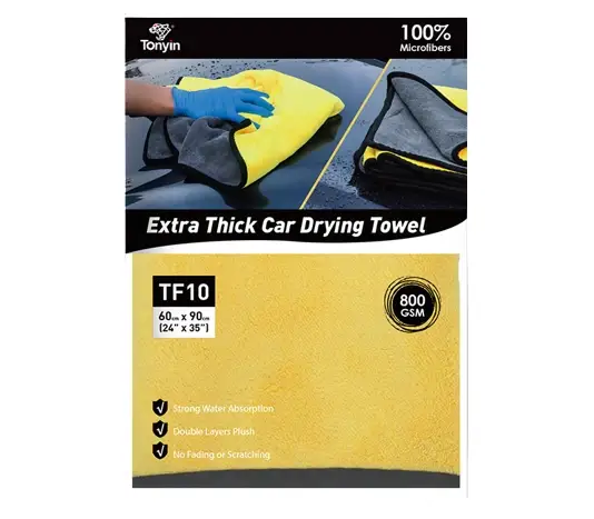 Рушник для сушіння Tonyin coral velvet cleaning & drying towel 60x90 см, фото 1